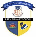 Glisten English Medium Logo